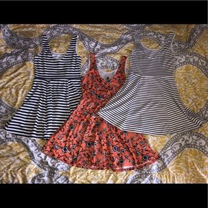 3 h&m dresses